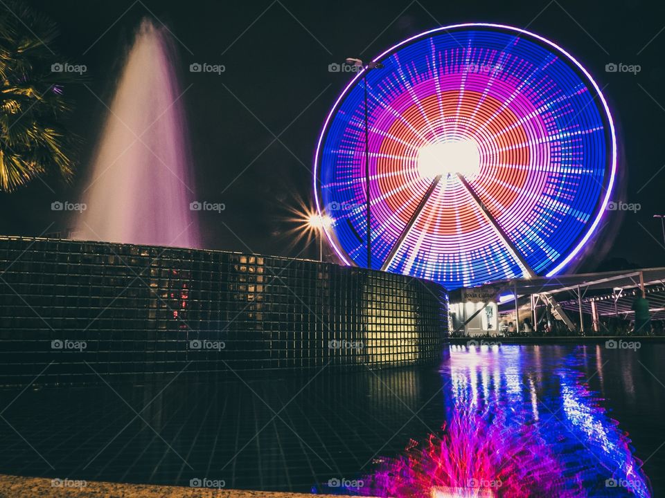 Ferris Wheel - Long exposure