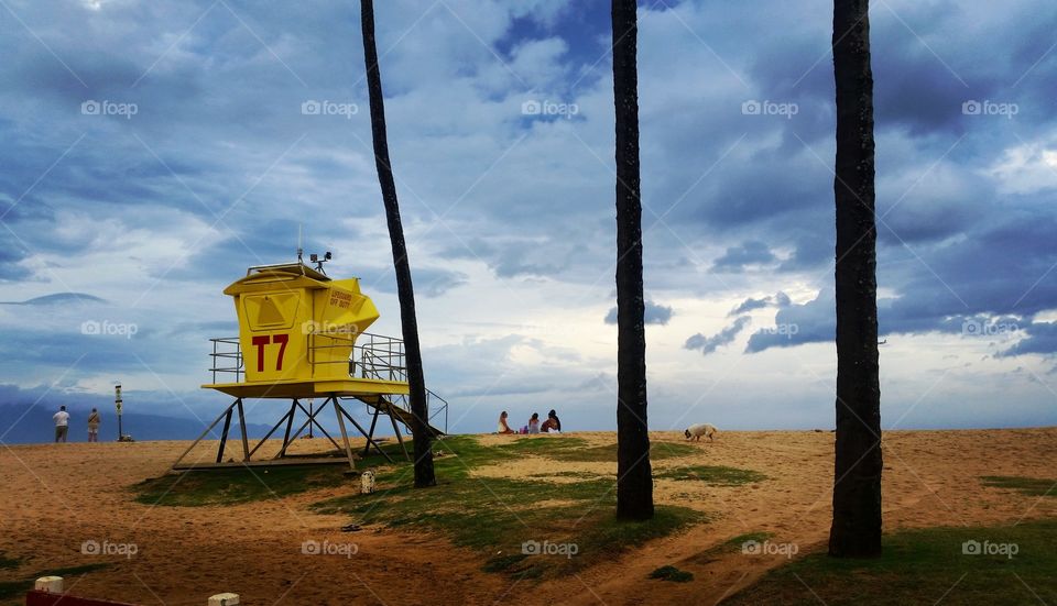 life guard tower