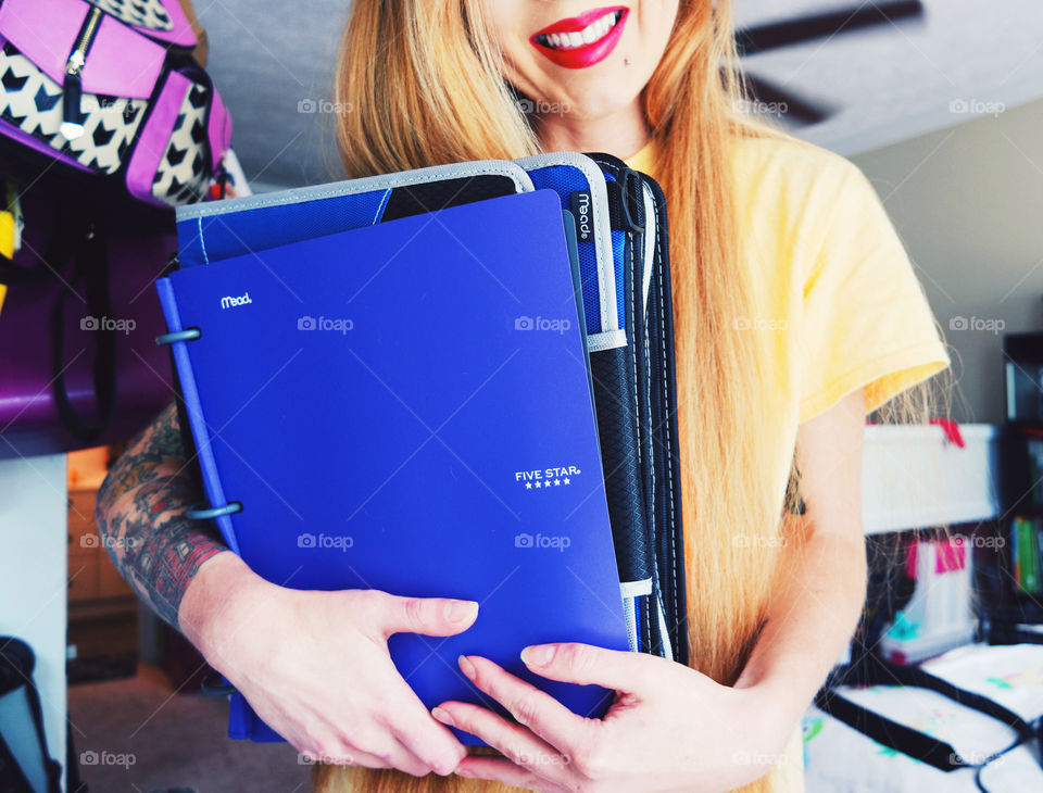 Woman, College, People, Student, Indoors