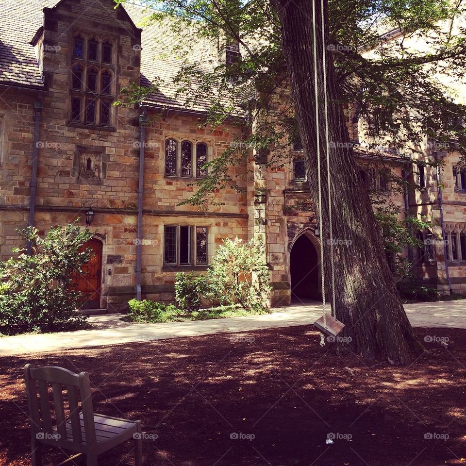 yale courtyard