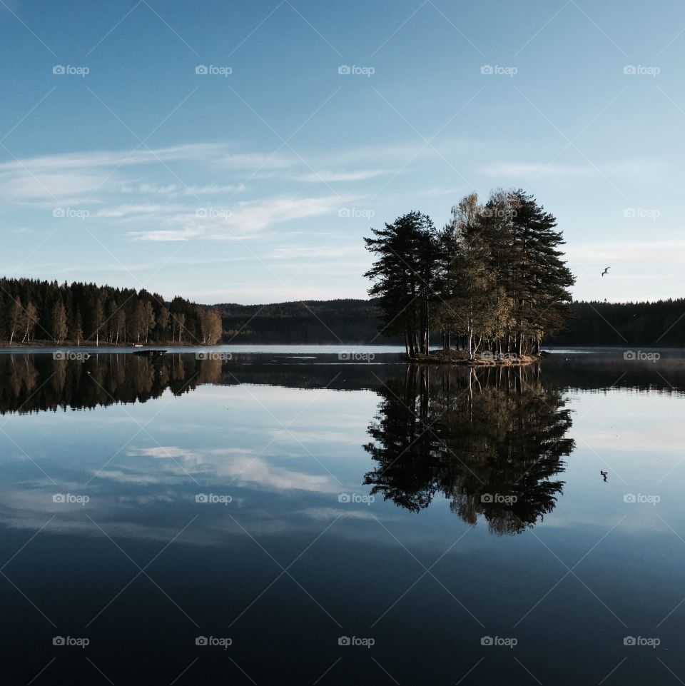 Lake, Oslo, Norway 