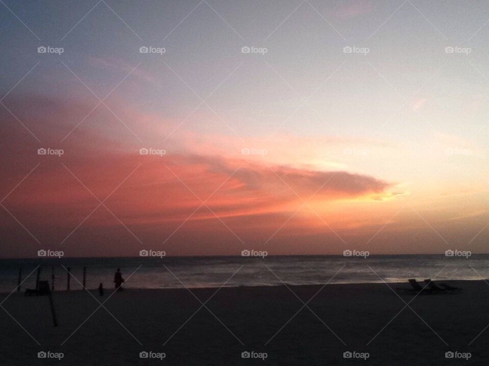 Aruba sunset
