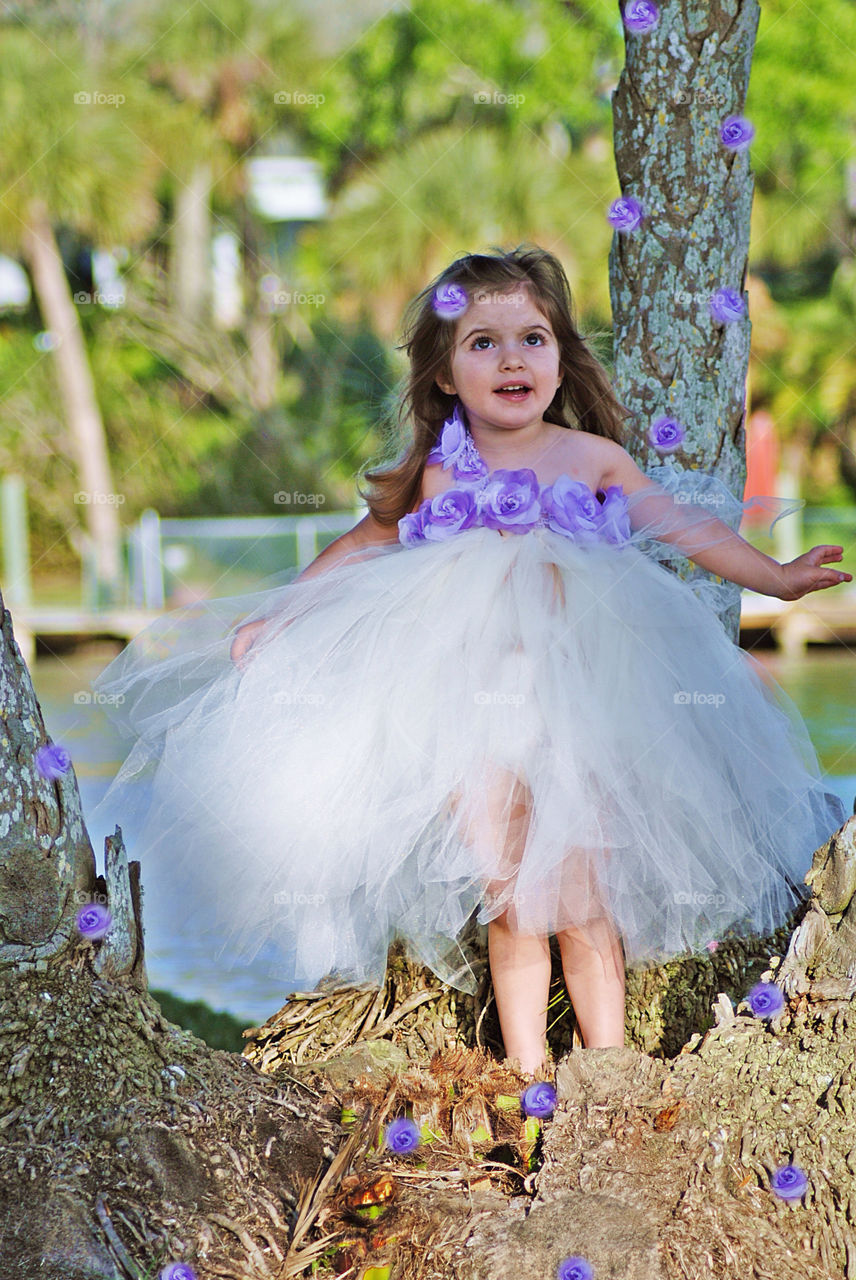 spring flowers girl children by sher4492000