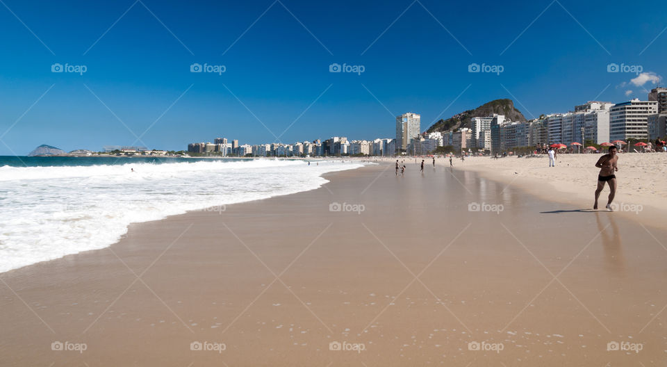 Copacabana beach