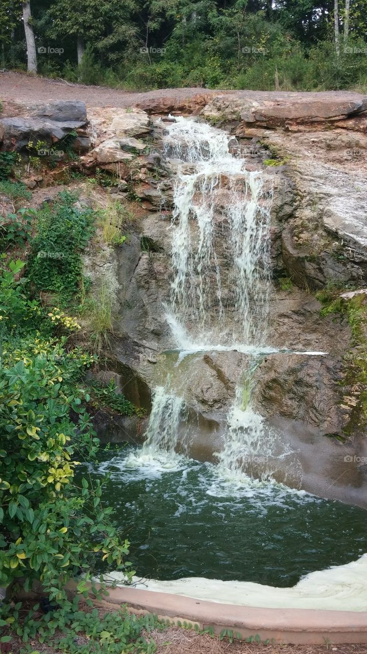 little waterfall 