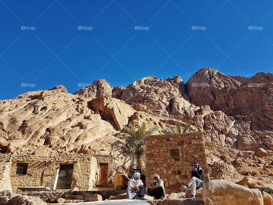 Bedouins in Mt. Sinai
