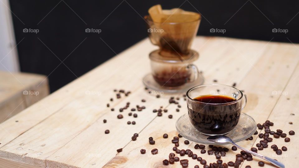 brewing using the v60 process is indeed the best for brewing authentic Indonesian black coffee