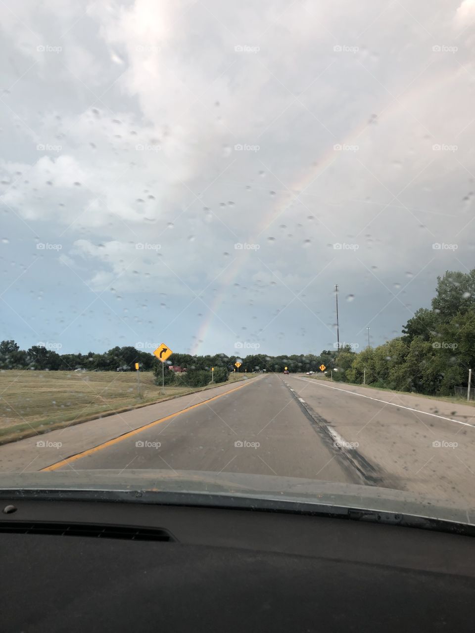 Highway rainbow