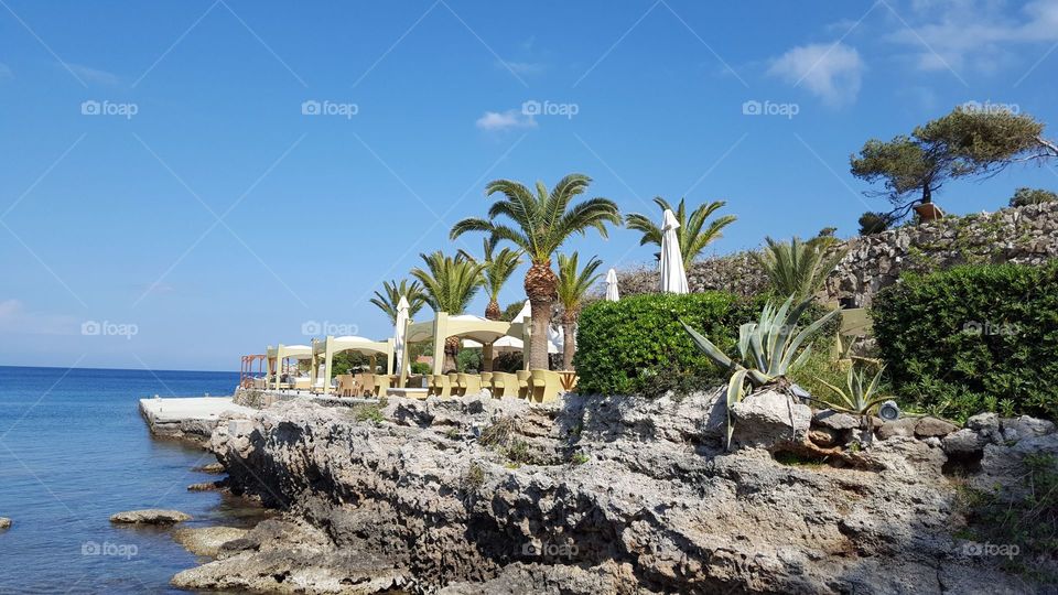 Restaurant in Kallithea Springs - Rhodos GREECE