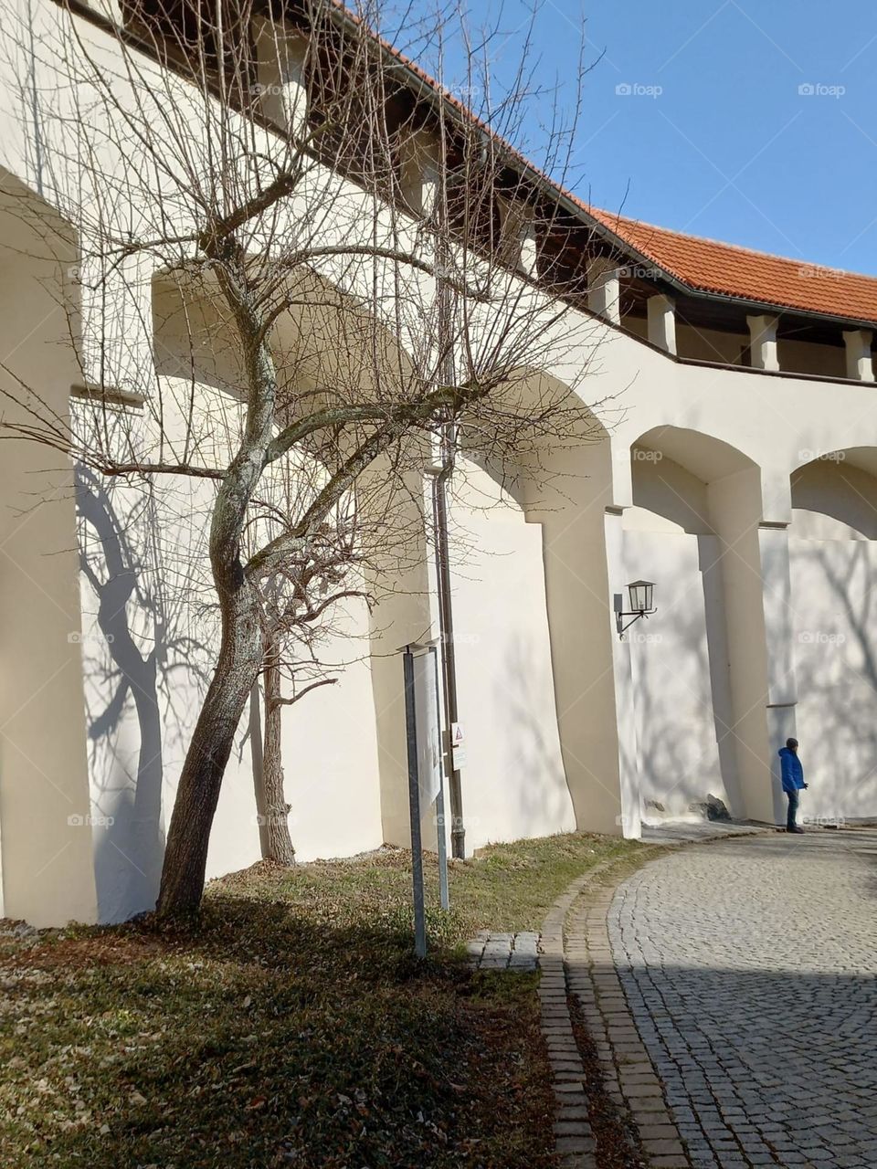 Wall in High Castle Fussen Germany