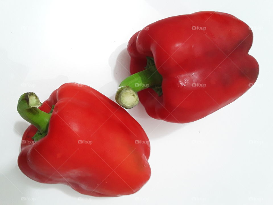 two red peppers