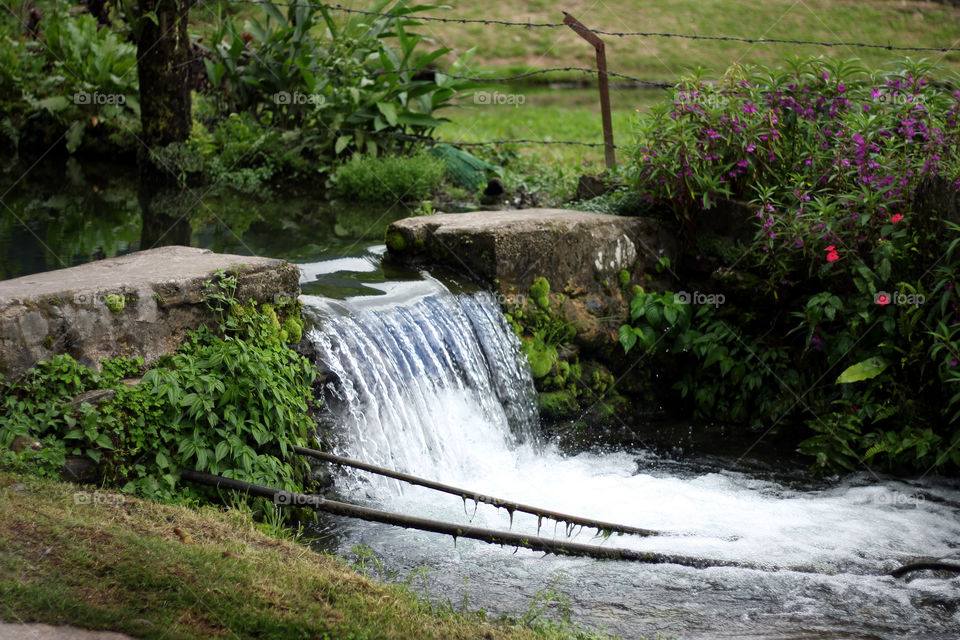 small water fall