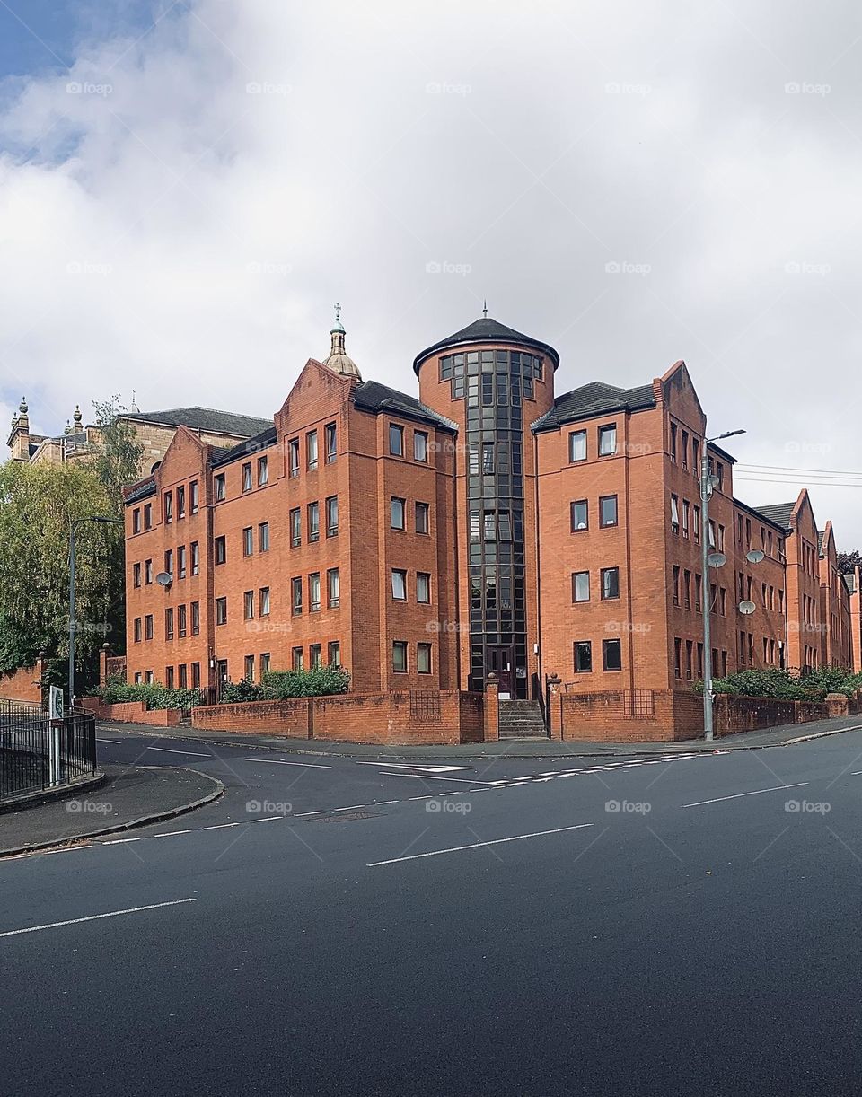 Building near the road