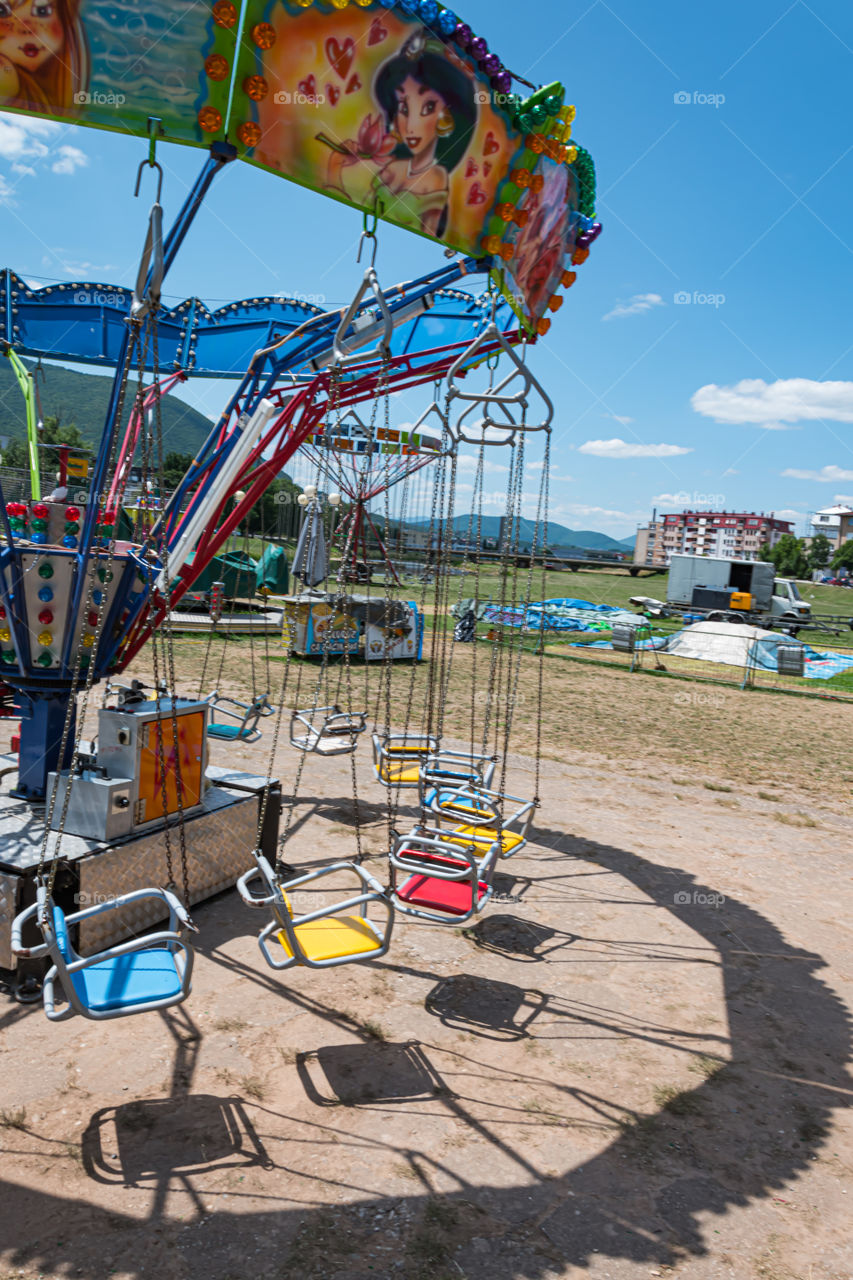 Colorful carousel