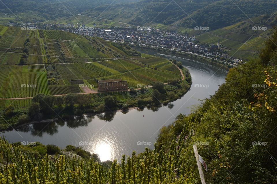Overlooking Bremm, Germany