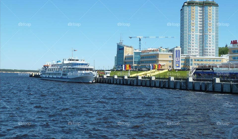 river port Cheboksary