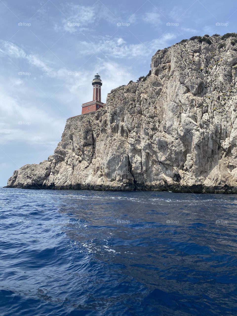 Lighthouse in Capri, Italy