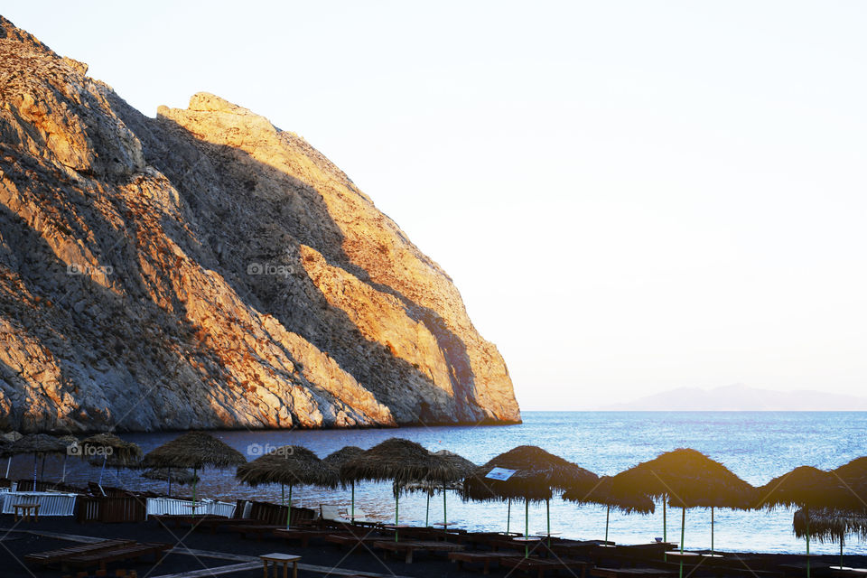 Santorini Beach 