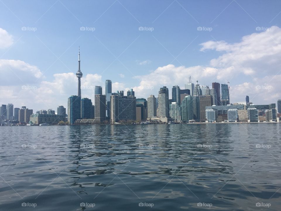 Skyline - City of Toronto. Captured from Toronto Island. 🏙