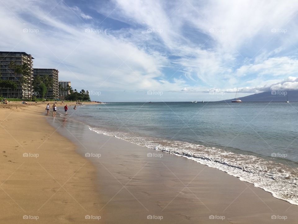 Walk on the beach