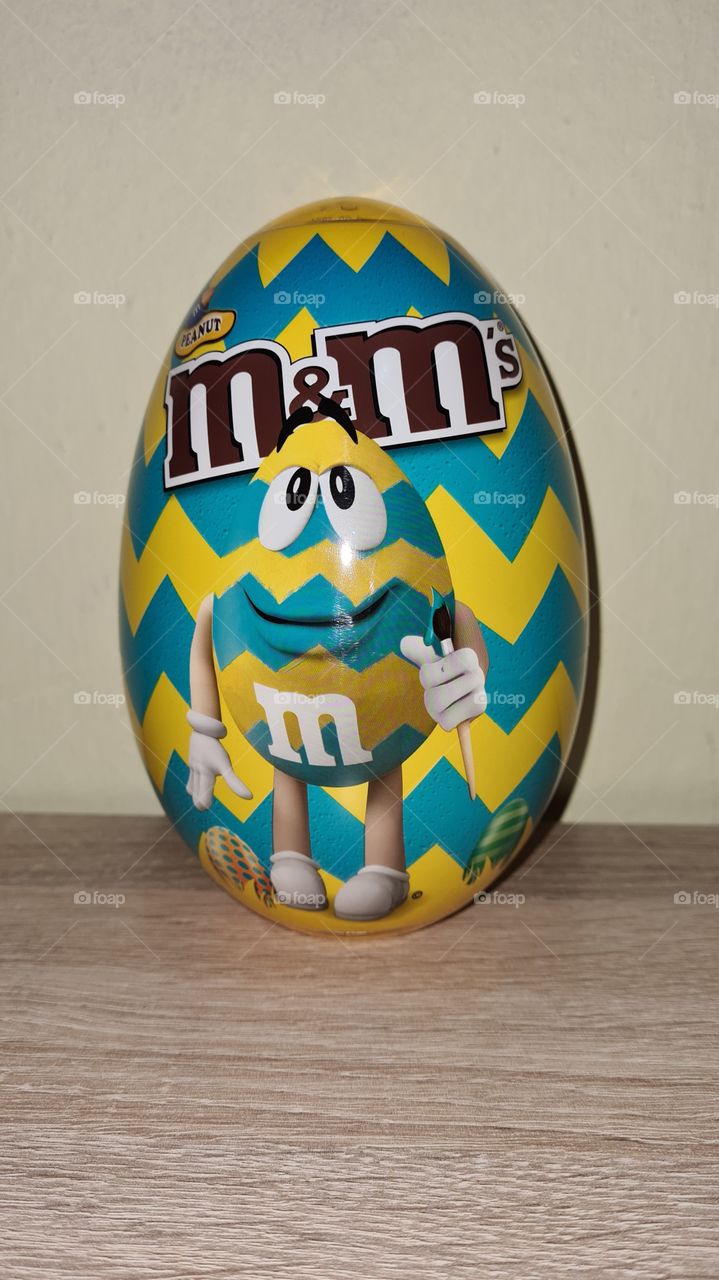 M&M Egg candy easter celebrate
