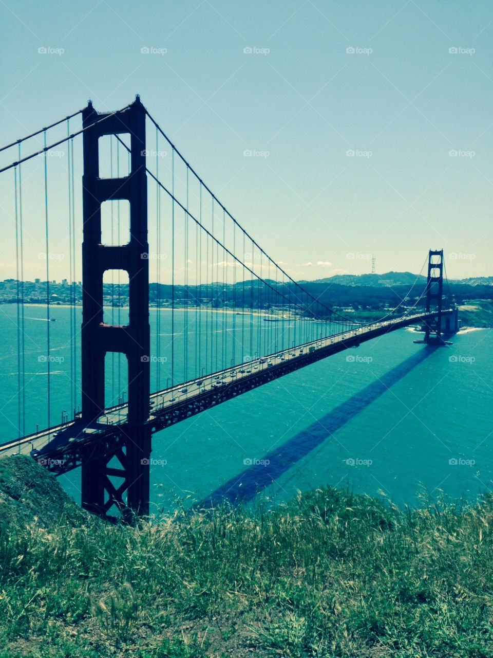 Golden gate bridge. San Francisco