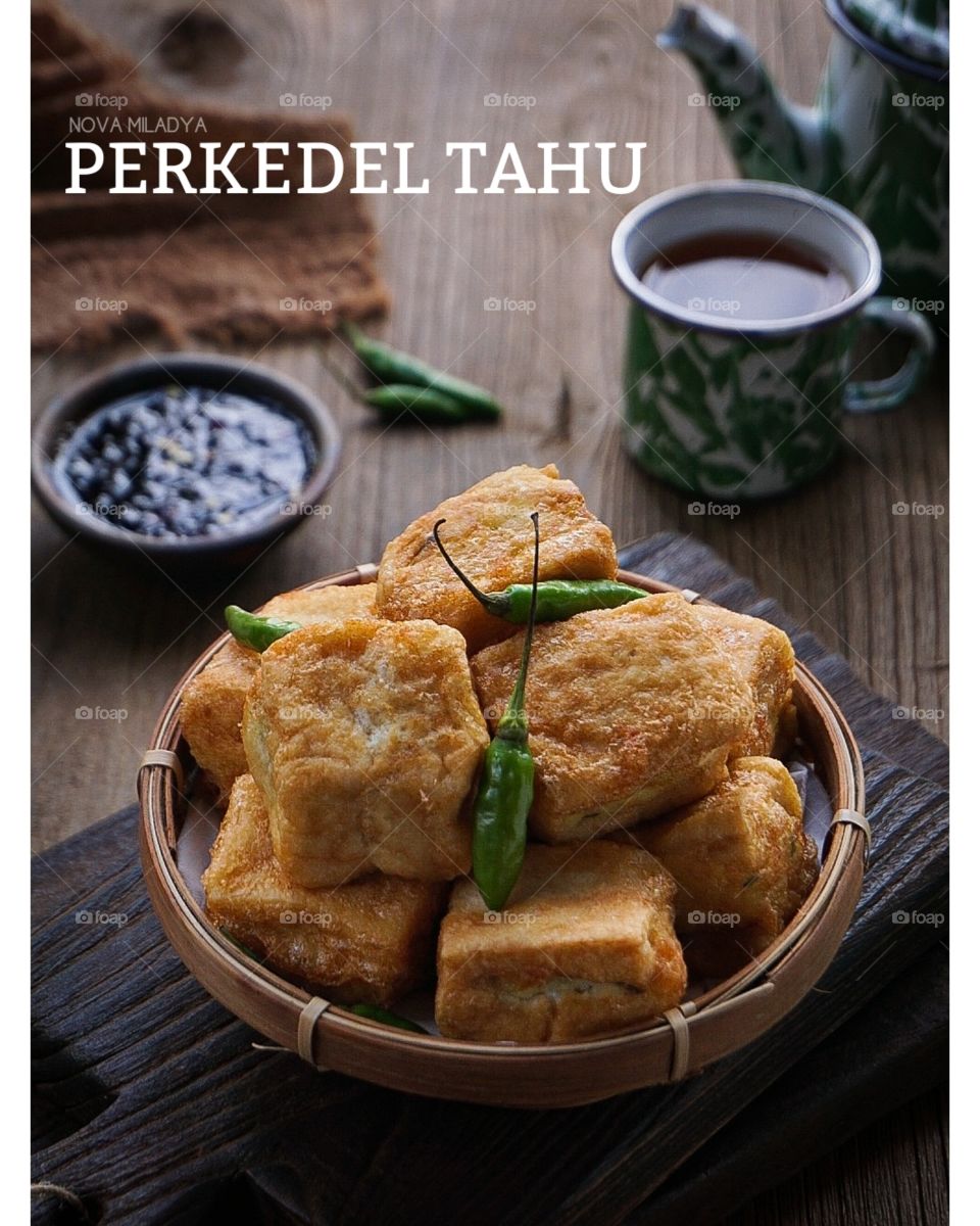 Fried tofu
