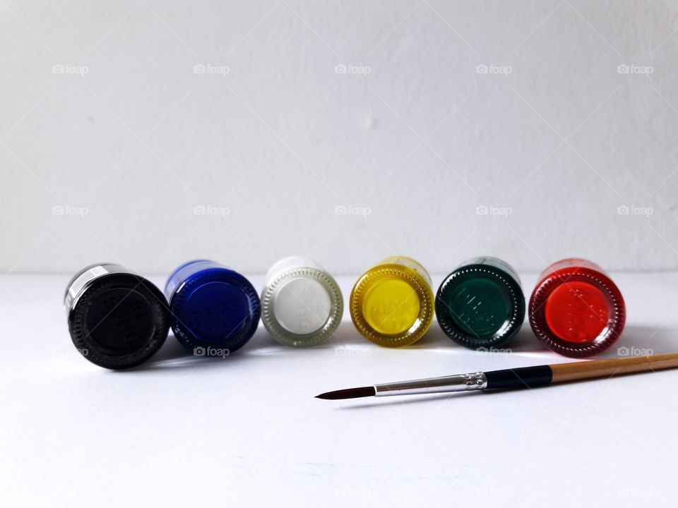 Multi-colored poster