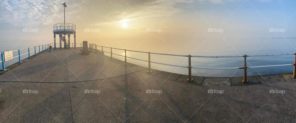 EARLY MORNING SUNRISE WEYMOUTH DORSET