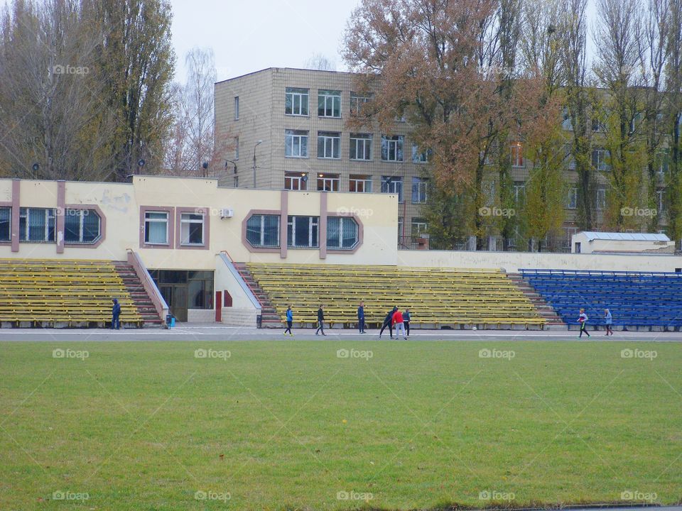 football stadium in Kiev