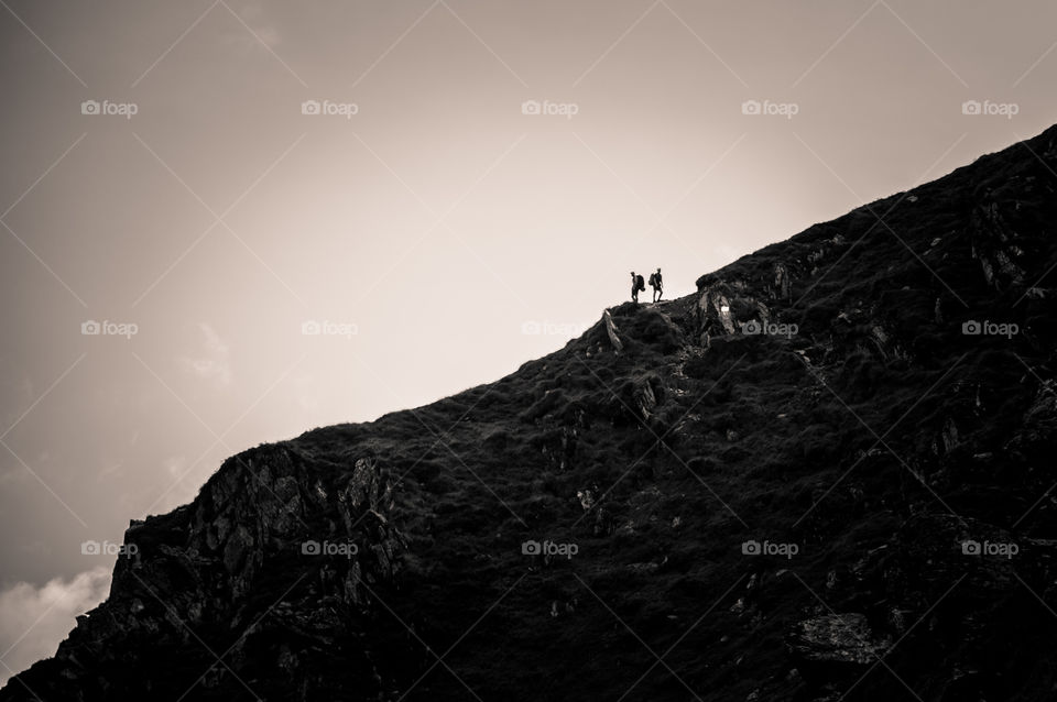 No Person, Mountain, Sunset, Landscape, Nature