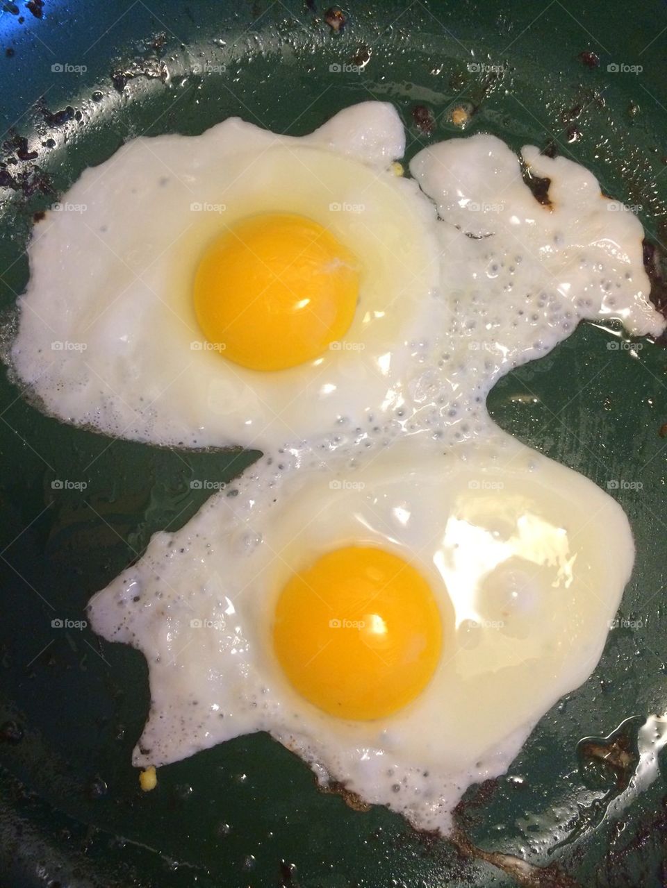 Fried eggs