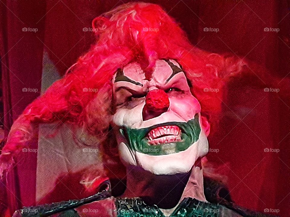 Evil Clown on Halloween