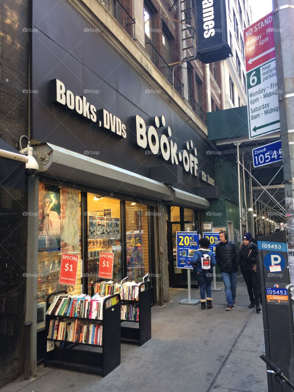 Book Off book and video shop NY