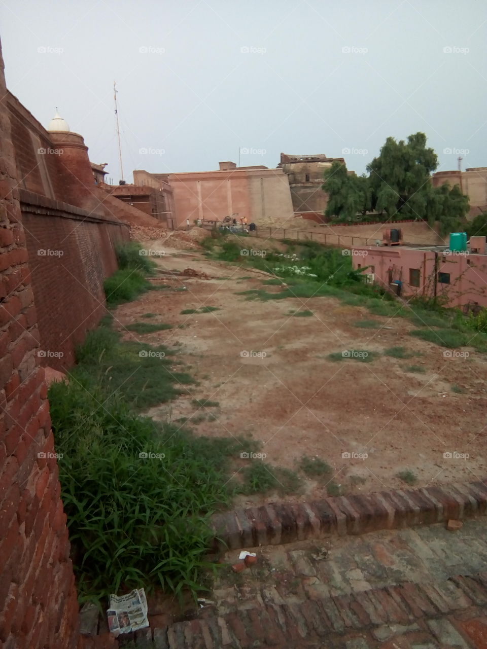 an ancient fort of Bathinda city- a monument protected by Govt Of India- inner part