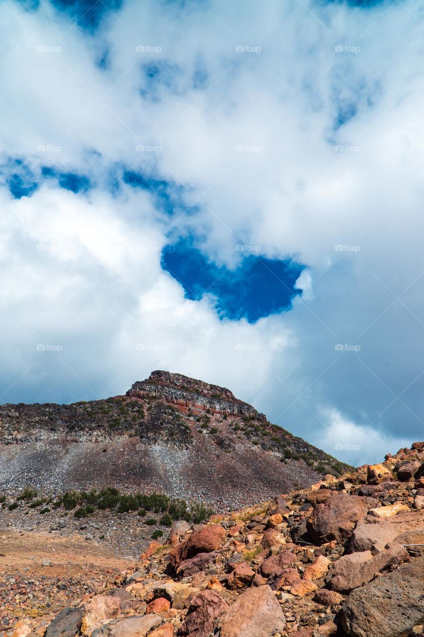 Where the earth meets the sky