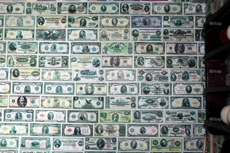 Photo wallpaper money