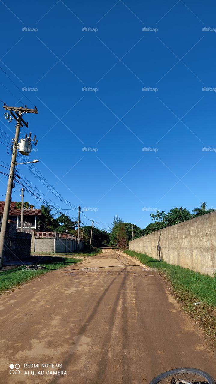 Céu azul