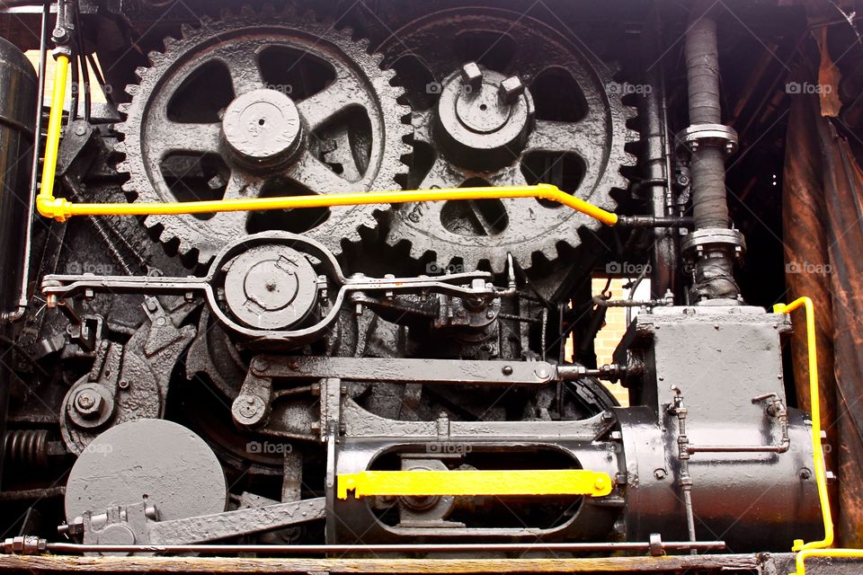 Steam Locomotive Running Gear