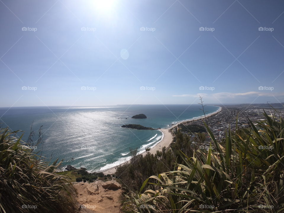 Mountain View in New Zealand