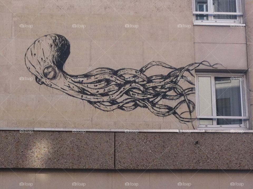 graffirtis in Lontmartre Paris