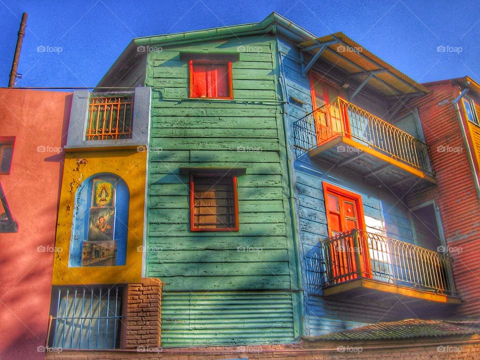 Architecture. La Boca District ~ Buenos Aires