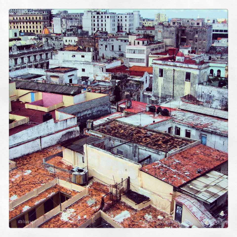 Rooftops of Havana