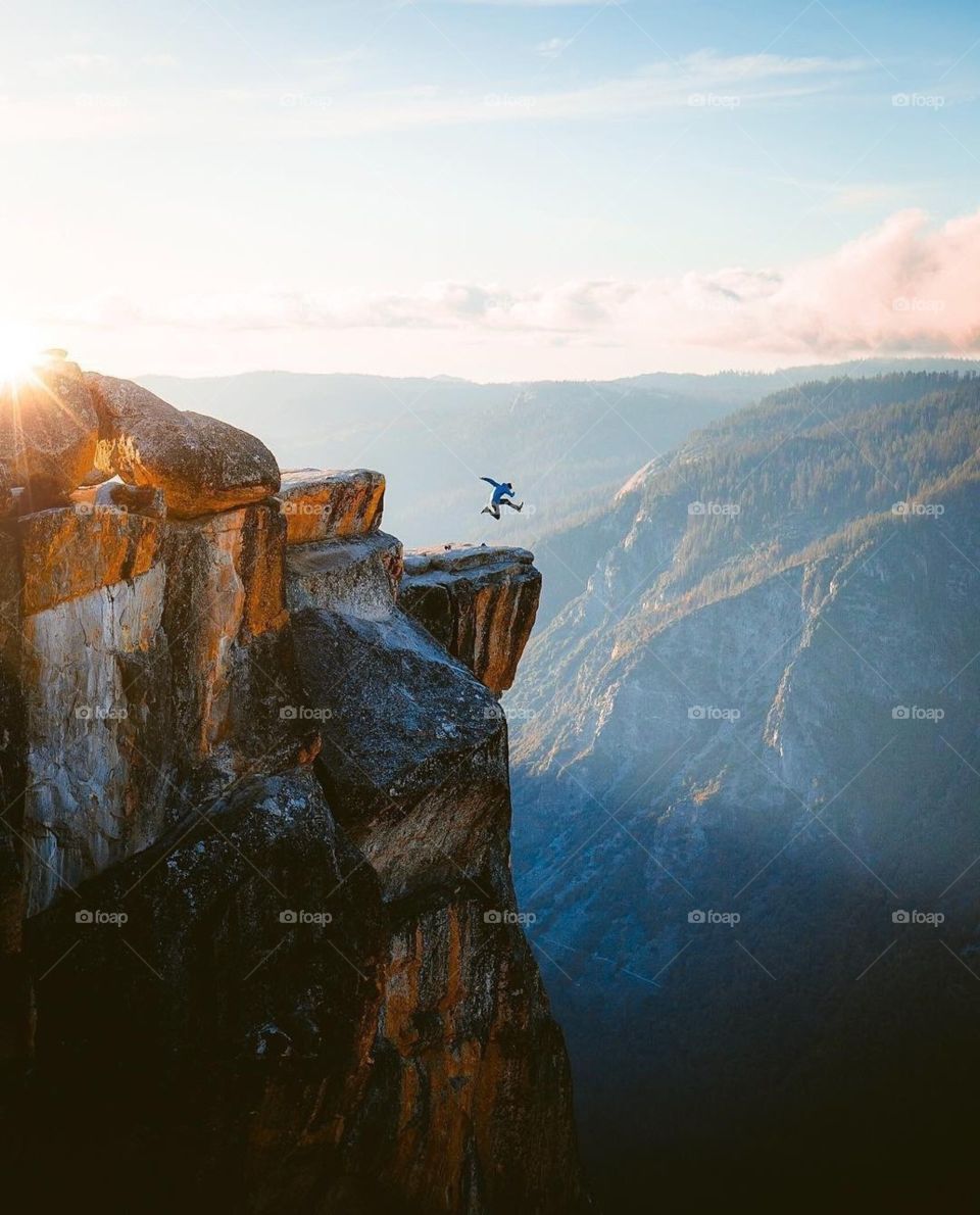 natural sky mountain view