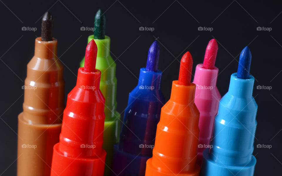 colour full with pen