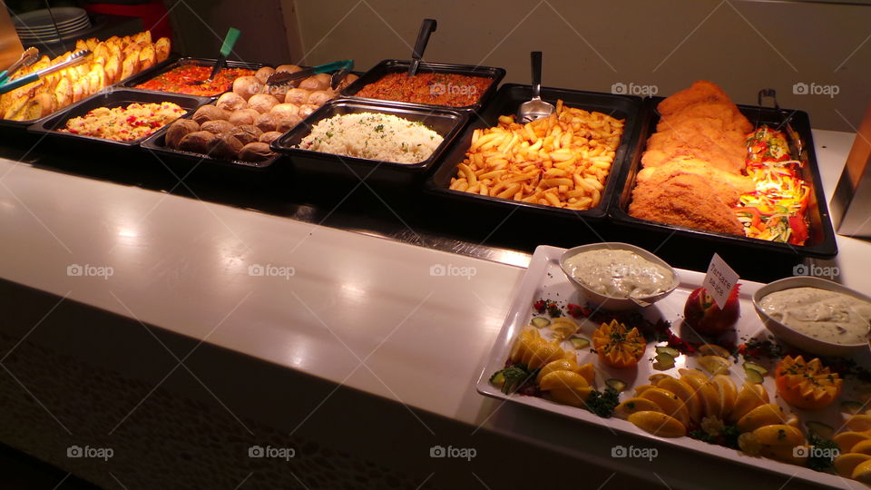 catering buffet