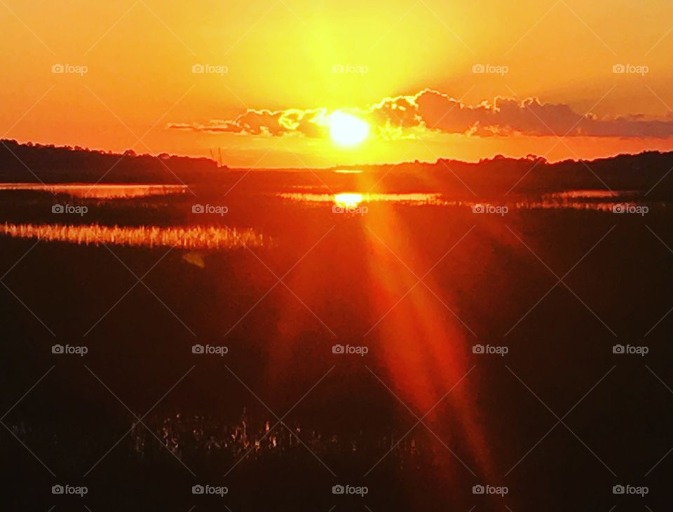 Lowcountry Marsh Sunset 