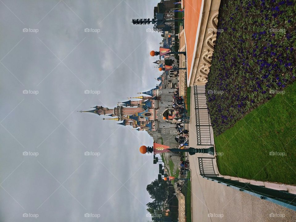 Disneyland park Castle in Paris