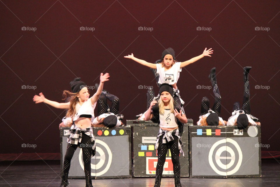 That's my jam. Dancers at dance recital