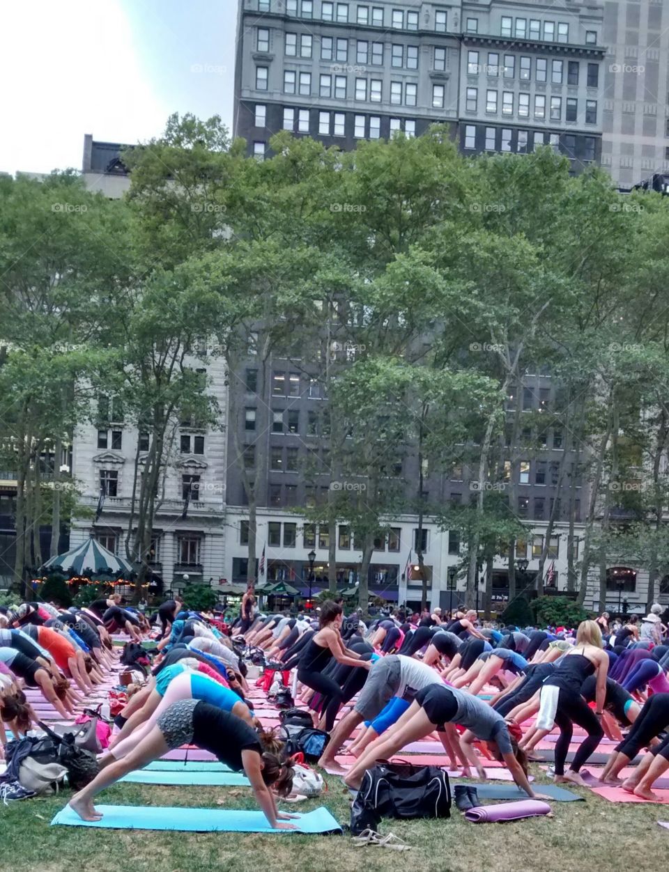 Yoga in the Park NYC